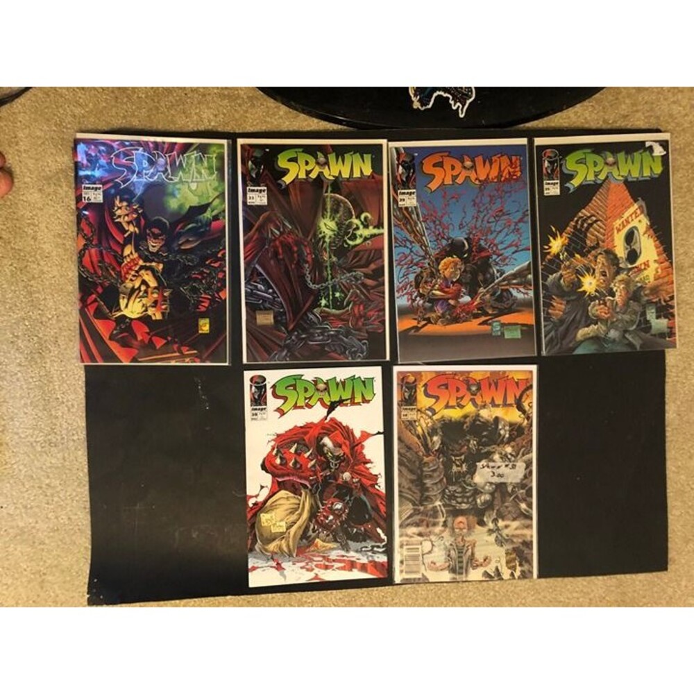 Spawn #16,23,29,35,39 1st app Redeemer,1st Chief Banks ,Eddie Frank,1st Cy-Gor